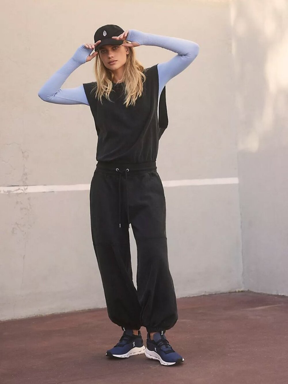 NWT Free People Movement Women's Throw & Go Onesie Romper in Black Noir Size XS